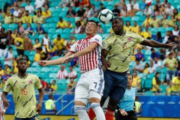 Colombia venció a Paraguay y cierra ronda perfecta Colombia venció a Paraguay y cierra ronda perfecta