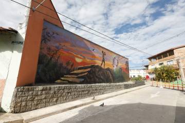 En Venecia inauguran la nueva Calle de los murales En Venecia inauguran la nueva Calle de los murales