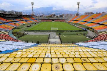 Estadio Atanasio Girardot, de Medellín, sin público Estadio Atanasio Girardot, de Medellín, sin público