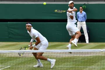 Las postales del título de Cabal y Farah en Wimbledon Las postales del título de Cabal y Farah en Wimbledon