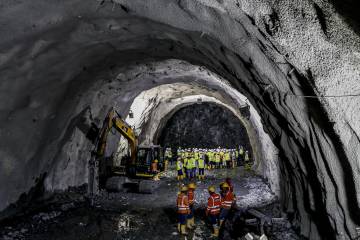 Túnel del Toyo asegurará recursos de la Nación para noviembre Túnel del Toyo asegurará recursos de la Nación para noviembre
