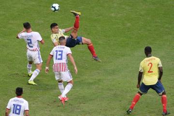 Colombia venció a Paraguay y cierra ronda perfecta Colombia venció a Paraguay y cierra ronda perfecta