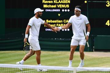 Cabal y Farah van por el título de Wimbledon Cabal y Farah van por el título de Wimbledon