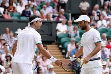 Las postales del título de Cabal y Farah en Wimbledon Las postales del título de Cabal y Farah en Wimbledon