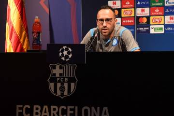 David Ospina habló del partido entre Barcelona y Nápoles por la Champions League David Ospina habló del partido entre Barcelona y Nápoles por la Champions League