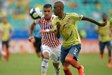 Colombia venció a Paraguay y cierra ronda perfecta Colombia venció a Paraguay y cierra ronda perfecta
