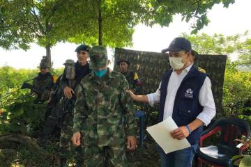 Liberación de soldado secuestrado en Tibú, Norte de Santander Liberación de soldado secuestrado en Tibú, Norte de Santander