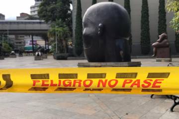 Las ‘gordas’ de Botero entran en cuarentena Las ‘gordas’ de Botero entran en cuarentena