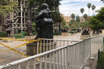 Las ‘gordas’ de Botero entran en cuarentena Las ‘gordas’ de Botero entran en cuarentena