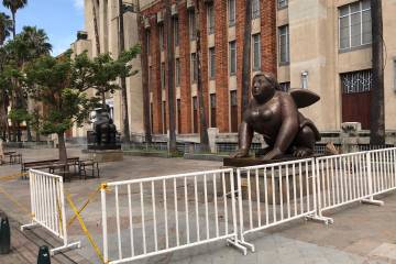 Las ‘gordas’ de Botero entran en cuarentena Las ‘gordas’ de Botero entran en cuarentena