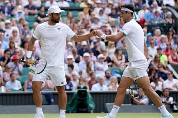 Las postales del título de Cabal y Farah en Wimbledon Las postales del título de Cabal y Farah en Wimbledon