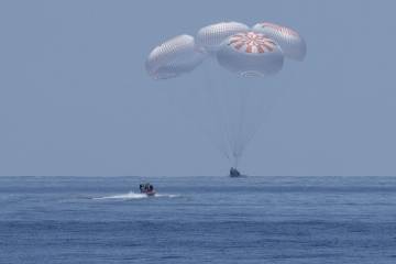 En vivo: astronautas del Crew Dragon regresan a la Tierra En vivo: astronautas del Crew Dragon regresan a la Tierra