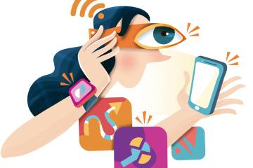 Su relación con los dispositivos también cambió Su relación con los dispositivos también cambió