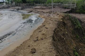 Subió riesgo en volcán de Arboletes Subió riesgo en volcán de Arboletes