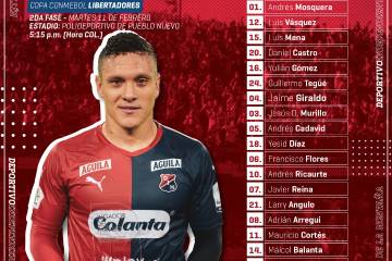 Medellín le madruga a la cita de Copa Libertadores Medellín le madruga a la cita de Copa Libertadores