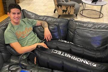 James Rodríguez y su proceso de recuperación tras primera lesión con el Everton James Rodríguez y su proceso de recuperación tras primera lesión con el Everton
