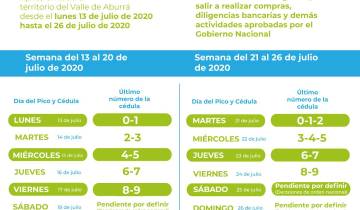 Vuelve al pico y cédula metropolitano de dos dígitos desde el lunes 13 de julio $!Vuelve al pico y cédula metropolitano de dos dígitos desde el lunes 13 de julio