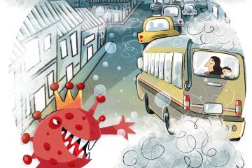 Contaminación y covid-19, una mezcla peligrosa Contaminación y covid-19, una mezcla peligrosa