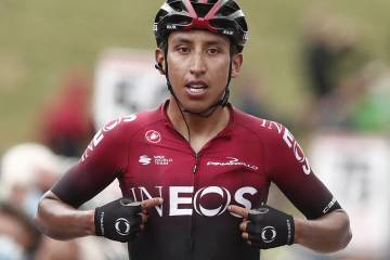 Egan Bernal, campeón de la Ruta de Occitania Egan Bernal, campeón de la Ruta de Occitania