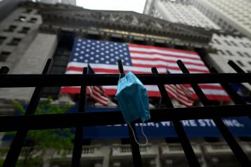 Wall Street abre en rojo por miedo a segunda ola del virus Wall Street abre en rojo por miedo a segunda ola del virus