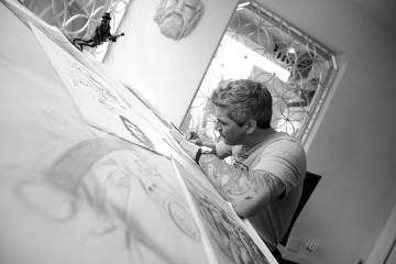 Leo, el ‘crack’ de la tinta Leo, el ‘crack’ de la tinta