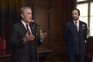 Príncipe de Noruega resaltó los logros en materia de paz en Colombia Príncipe de Noruega resaltó los logros en materia de paz en Colombia