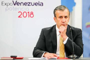 Ministro de Petróleo de Venezuela, Tareck El Aissami, da positivo para coronavirus Ministro de Petróleo de Venezuela, Tareck El Aissami, da positivo para coronavirus