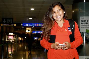 Leicy Santos, del Atlético de Madrid, envía mensaje tras dar positivo por coronavirus Leicy Santos, del Atlético de Madrid, envía mensaje tras dar positivo por coronavirus