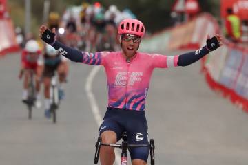 Se empina la lucha en la Vuelta Se empina la lucha en la Vuelta