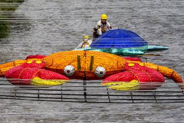 Alumbrados de Navidad 2020 se instalan en Parques del Río, en Medellín Alumbrados de Navidad 2020 se instalan en Parques del Río, en Medellín