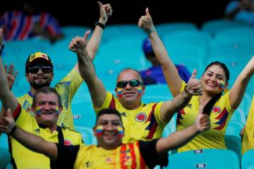 La pasión tricolor y albirroja se siente en Brasil La pasión tricolor y albirroja se siente en Brasil
