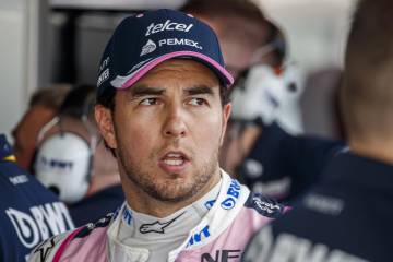 Sergio Pérez da positivo por covid-19 y no correrá en Silverstone Sergio Pérez da positivo por covid-19 y no correrá en Silverstone