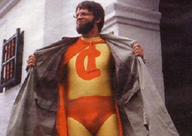Mockus como “Super Cívico”. Foto archivo internet. Mockus como “Super Cívico”. Foto archivo internet.