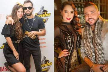 Greeicy, Paola Jara y Jessi Uribe, en el primer concierto en carro en Medellín Greeicy, Paola Jara y Jessi Uribe, en el primer concierto en carro en Medellín