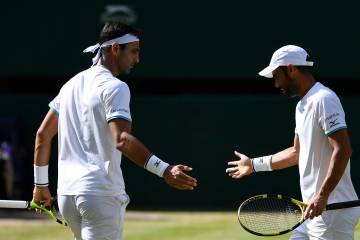 Cabal y Farah van por el título de Wimbledon Cabal y Farah van por el título de Wimbledon