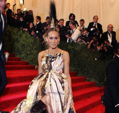 La interpretación del Punk de Sarah Jessica Parker en 2013. FOTO Reuters La interpretación del Punk de Sarah Jessica Parker en 2013. FOTO Reuters