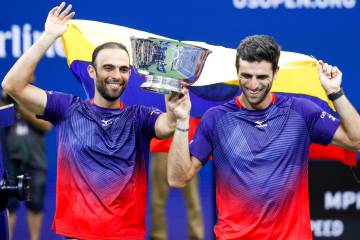 El triunfo de Cabal y Farah en el US Open en imágenes El triunfo de Cabal y Farah en el US Open en imágenes