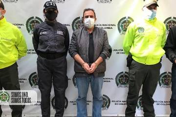 Captura de Óscar Suárez Mira en apartamento de El Poblado Captura de Óscar Suárez Mira en apartamento de El Poblado