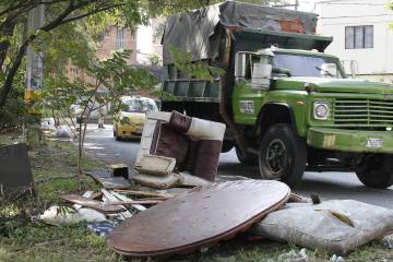 La 84, en La Castellana, en estado crítico La 84, en La Castellana, en estado crítico