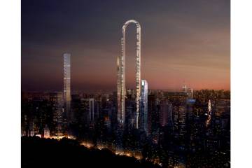 The Big Bend, edificio en forma de U en Nueva York The Big Bend, edificio en forma de U en Nueva York