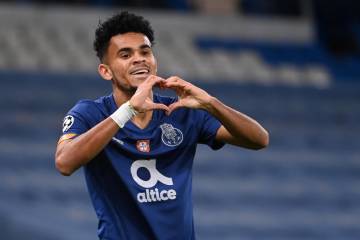 Champions: festejos de Díaz, Zapata y Muriel en la jornada Champions: festejos de Díaz, Zapata y Muriel en la jornada