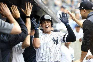 Tercer cuadrangular para el cartagenero Giovanny Urshela con los Yanquis en la temporada Tercer cuadrangular para el cartagenero Giovanny Urshela con los Yanquis en la temporada