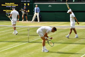 Las postales del título de Cabal y Farah en Wimbledon Las postales del título de Cabal y Farah en Wimbledon