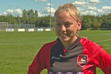 Ellen Fokkema, la primera mujer futbolista que jugará en un equipo masculino Ellen Fokkema, la primera mujer futbolista que jugará en un equipo masculino