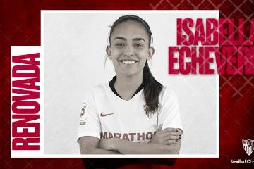 Isabella Echeverri renovó con el Sevilla de España Isabella Echeverri renovó con el Sevilla de España