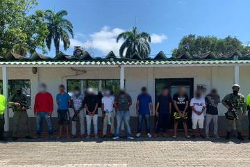 Catorce capturados del Caln del Golfo que usaban menores para traficar droga Catorce capturados del Caln del Golfo que usaban menores para traficar droga
