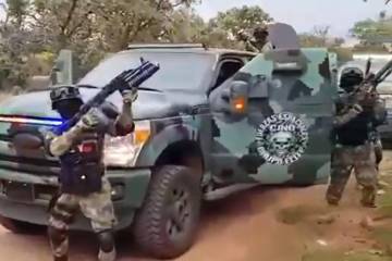 Video Cártel Jalisco Nueva Generación de México con armas de guerra Video Cártel Jalisco Nueva Generación de México con armas de guerra