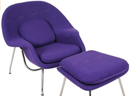 Un ejemplo del tono ultravioleta en un mueble de Eero Saarinen. FOTO Cortesía Pantone/Amazon Un ejemplo del tono ultravioleta en un mueble de Eero Saarinen. FOTO Cortesía Pantone/Amazon