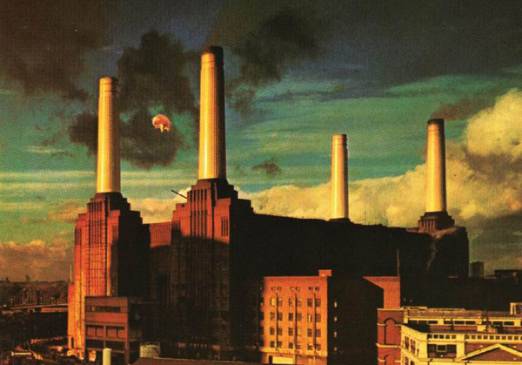 Esta fue la portada de Animals, el disco de Pink Floyd de 1977. FOTO Cortesía Esta fue la portada de Animals, el disco de Pink Floyd de 1977. FOTO Cortesía