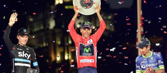 Resultado de imagen para nairo quintana campeon vuelta españa